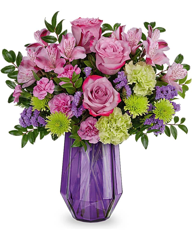 Teleflora's Geometric Rose Bouquet
