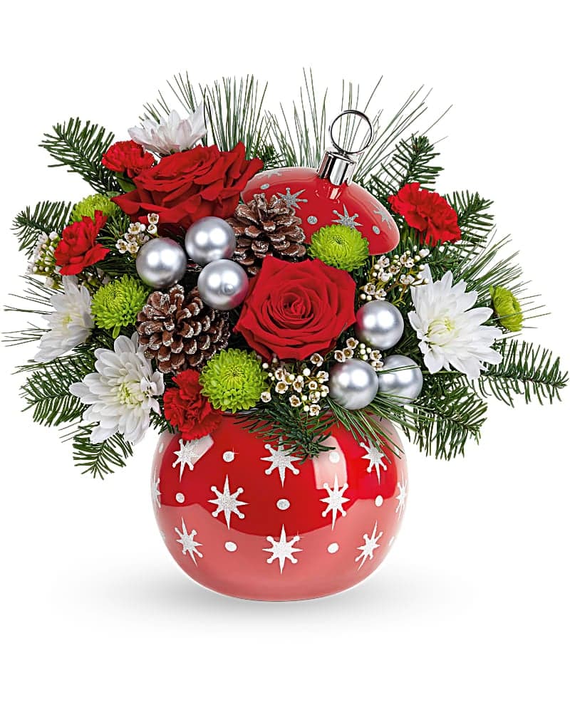 Teleflora's Bright Christmas Bouquet