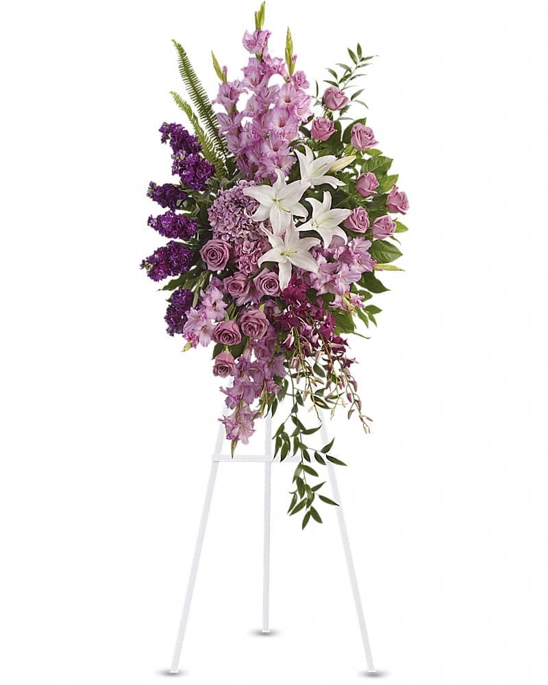 Sacred Garden Spray Sympathy Arrangement