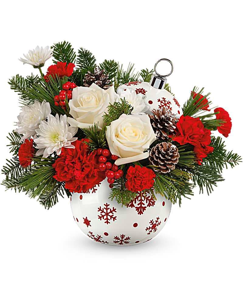 Teleflora's Snowy Sparkle Bouquet