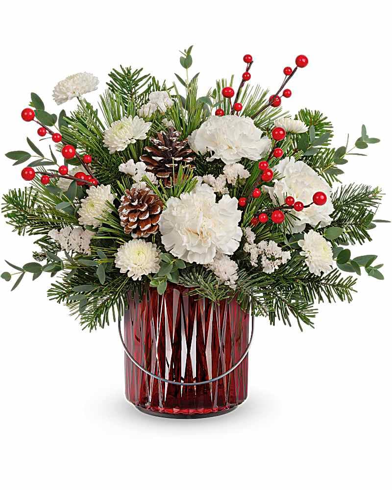Teleflora's Gleaming Holiday Bouquet
