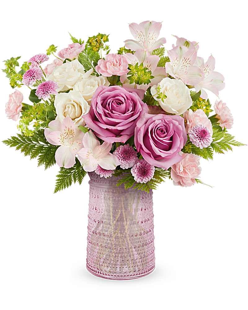 Teleflora's Blush Blossoms Bouquet