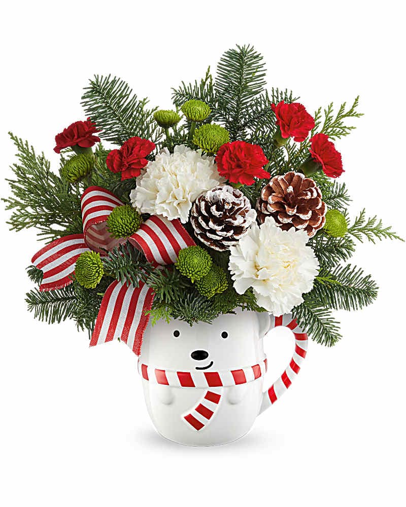 Teleflora's Send A Hug Bear Hugs Wishes Bouquet