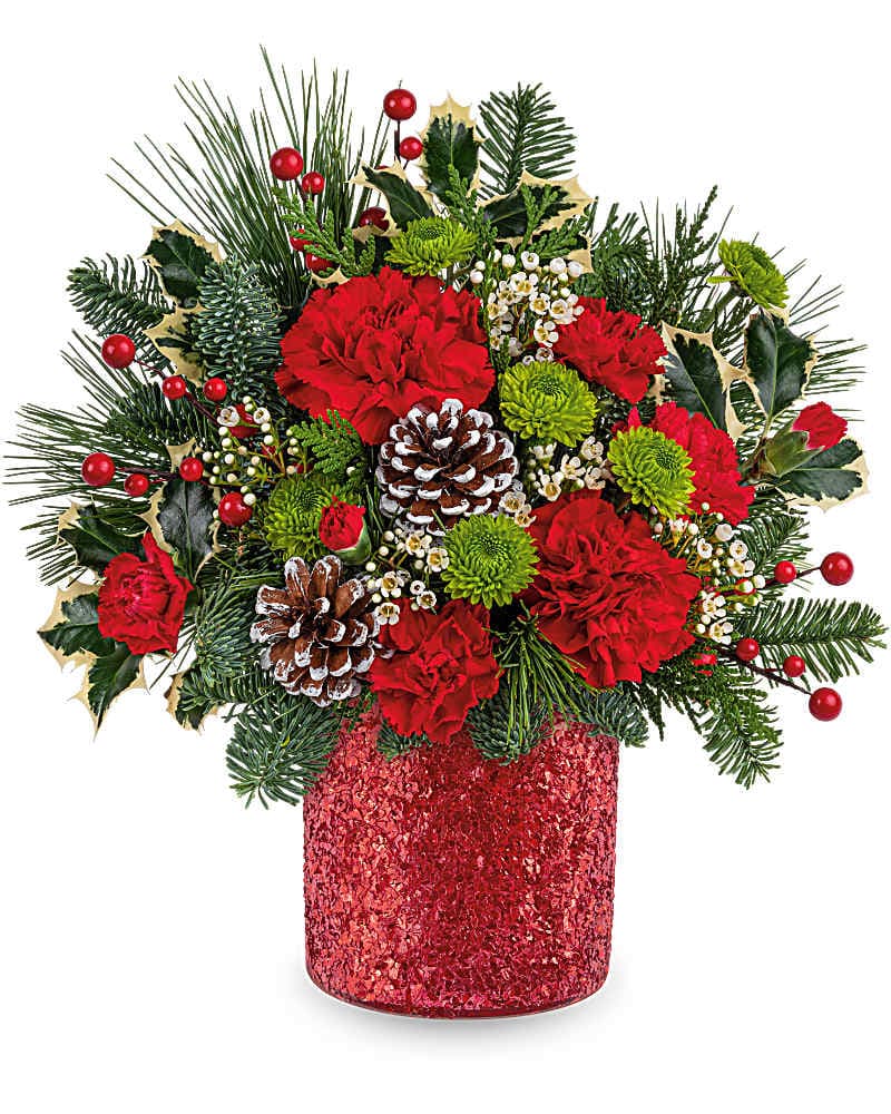 Teleflora's Crimson Wishes Bouquet