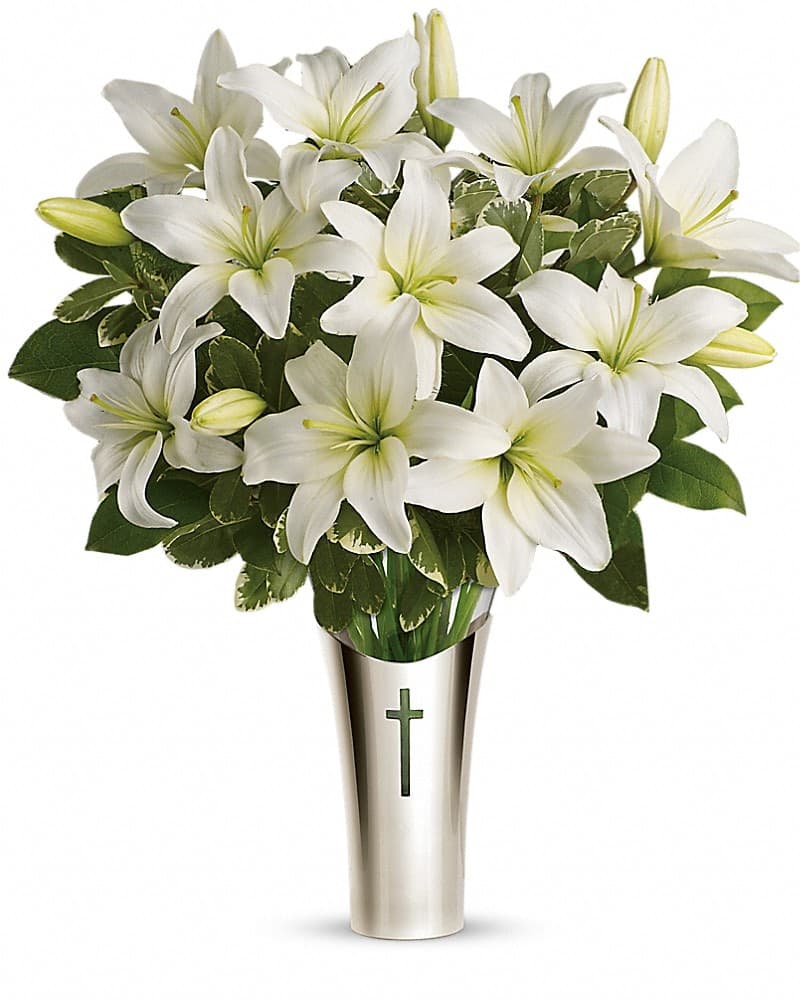 Teleflora's Sacred Cross Bouquet