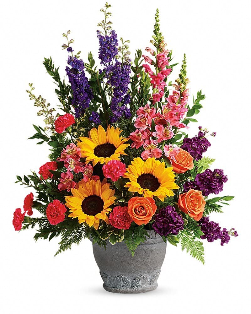 Teleflora's Hues Of Hope Bouquet