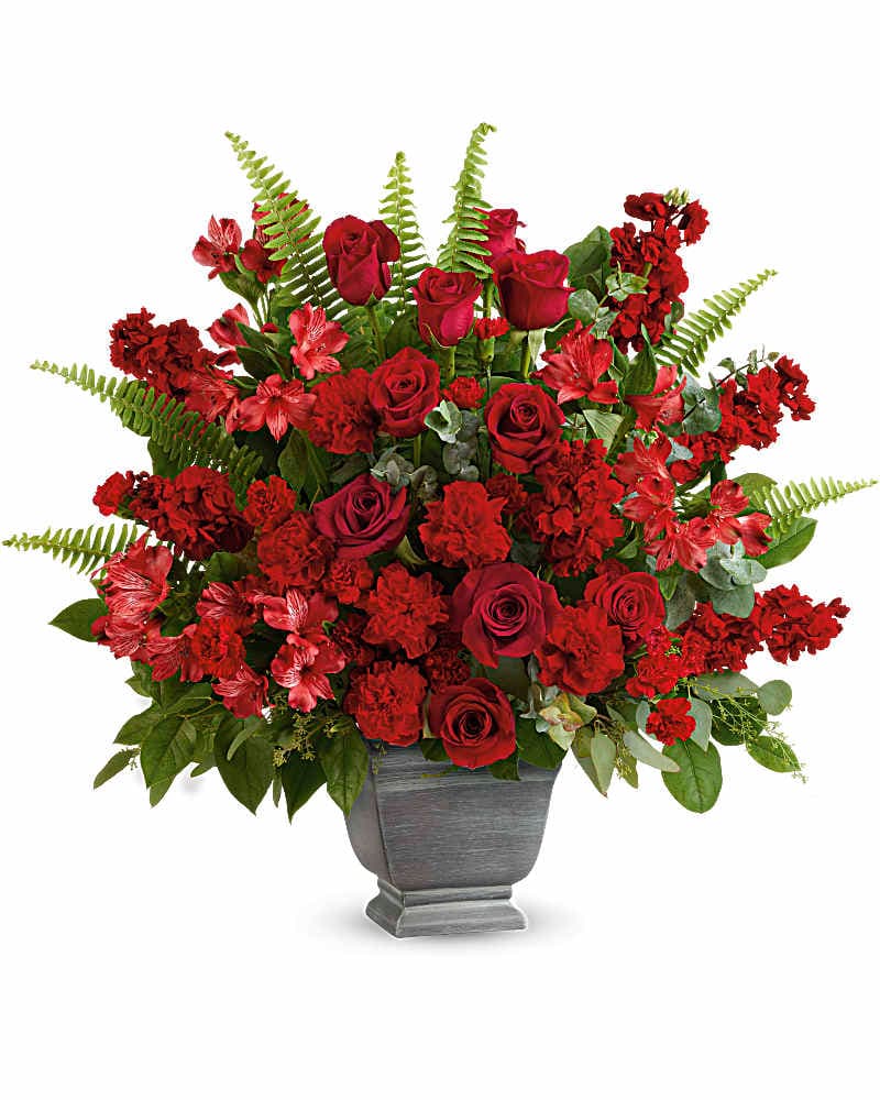 Teleflora's Bold Tribute Bouquet