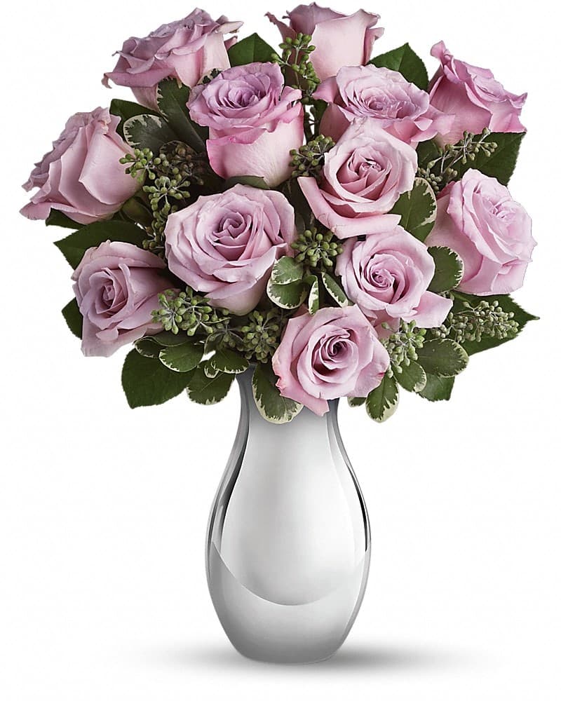 Teleflora's Roses And Moonlight Bouquet