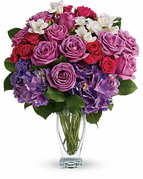 Teleflora's Rhapsody in Purple