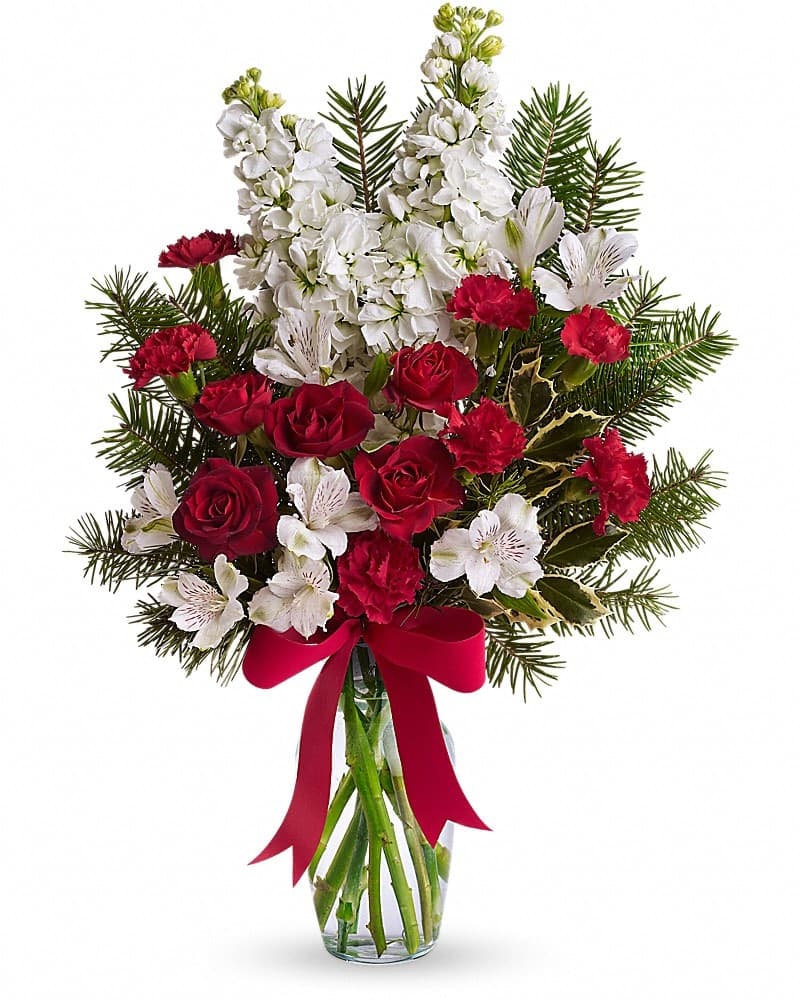 Snowflakes and Sugarplums Bouquet