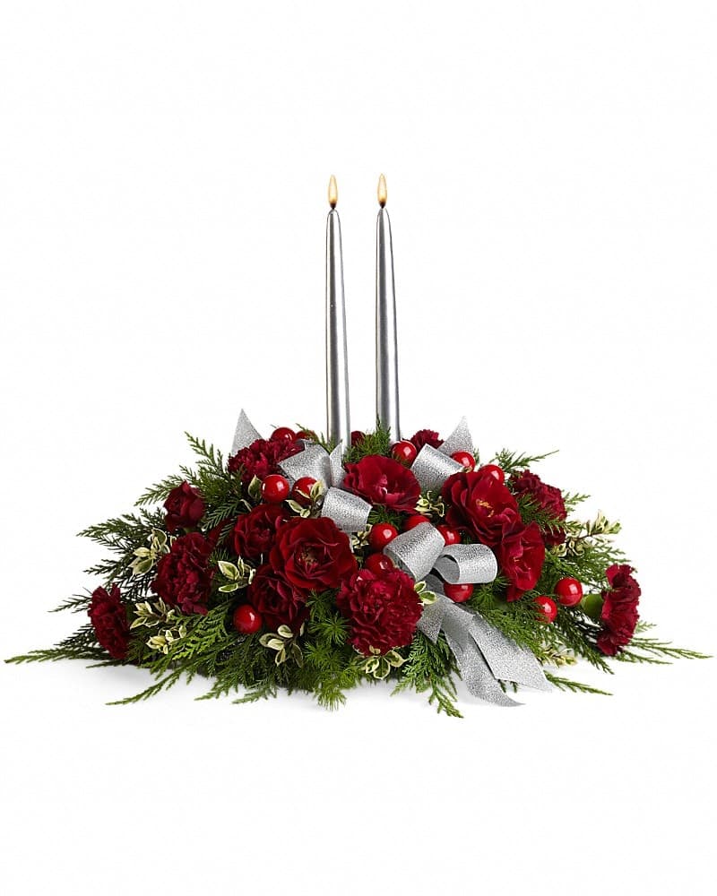Berries and Blooms Flower Arrangement