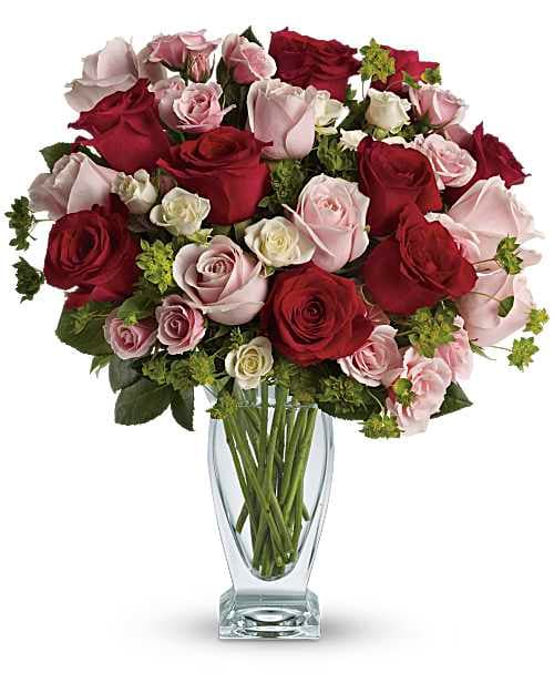 Cupid's Creation with Red Roses by Teleflora