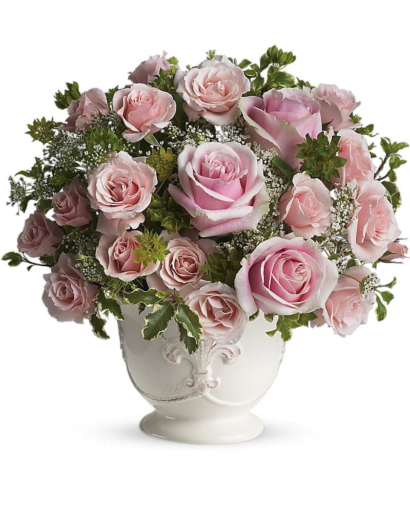 Teleflora's Parisian Pinks With Roses