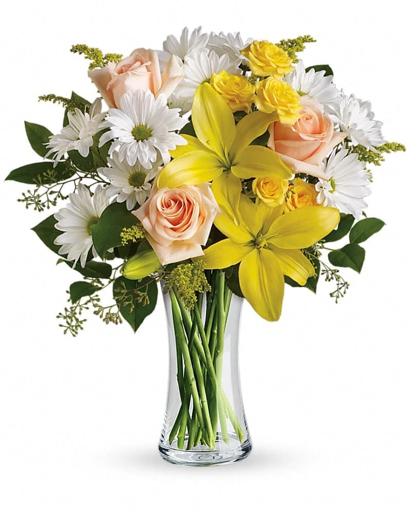 Teleflora's Daisies And Sunbeams