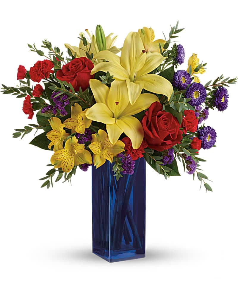 Teleflora's Flying Colors Bouquet