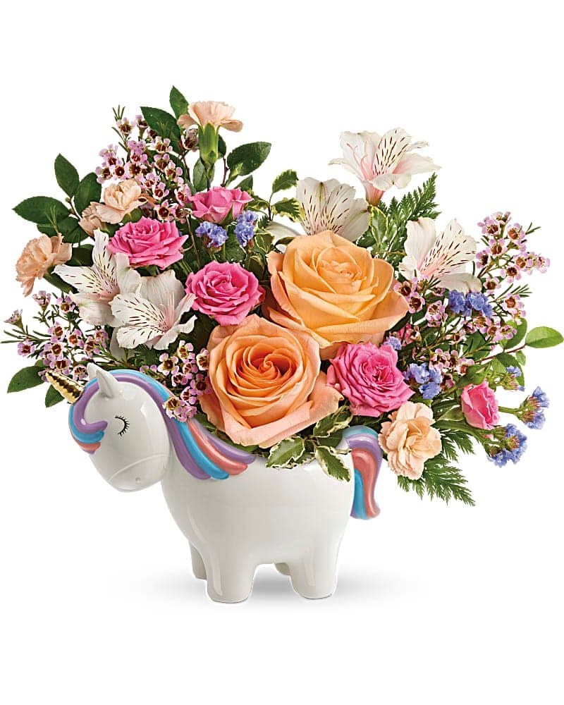 Teleflora's Magical Garden Unicorn Bouquet