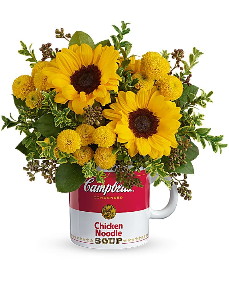 Campbells Warm Wishes Bouquet By Teleflora