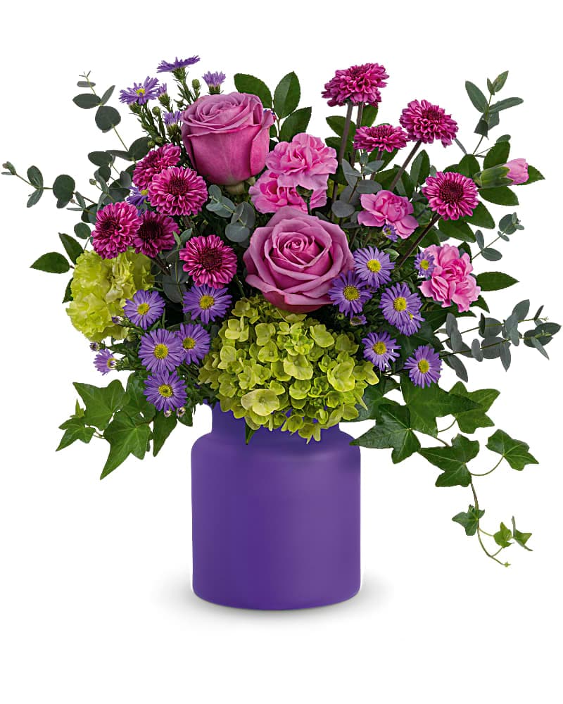 Teleflora's Amethyst Awe Bouquet