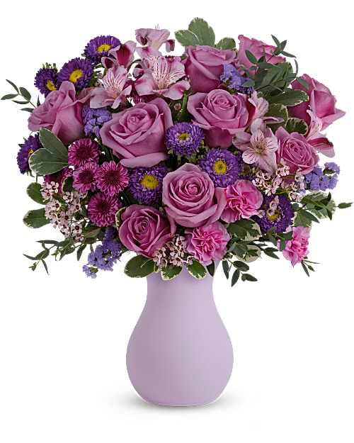 Teleflora's Prettiest Purple Bouquet