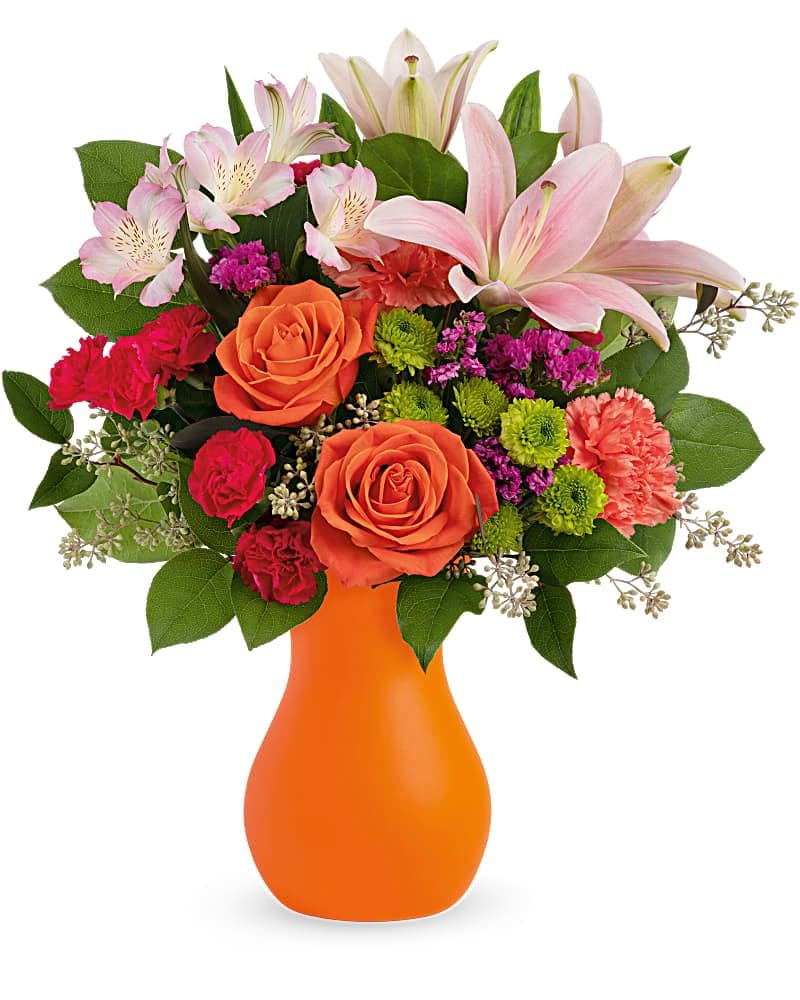 Teleflora's Happy Go Citrus Bouquet