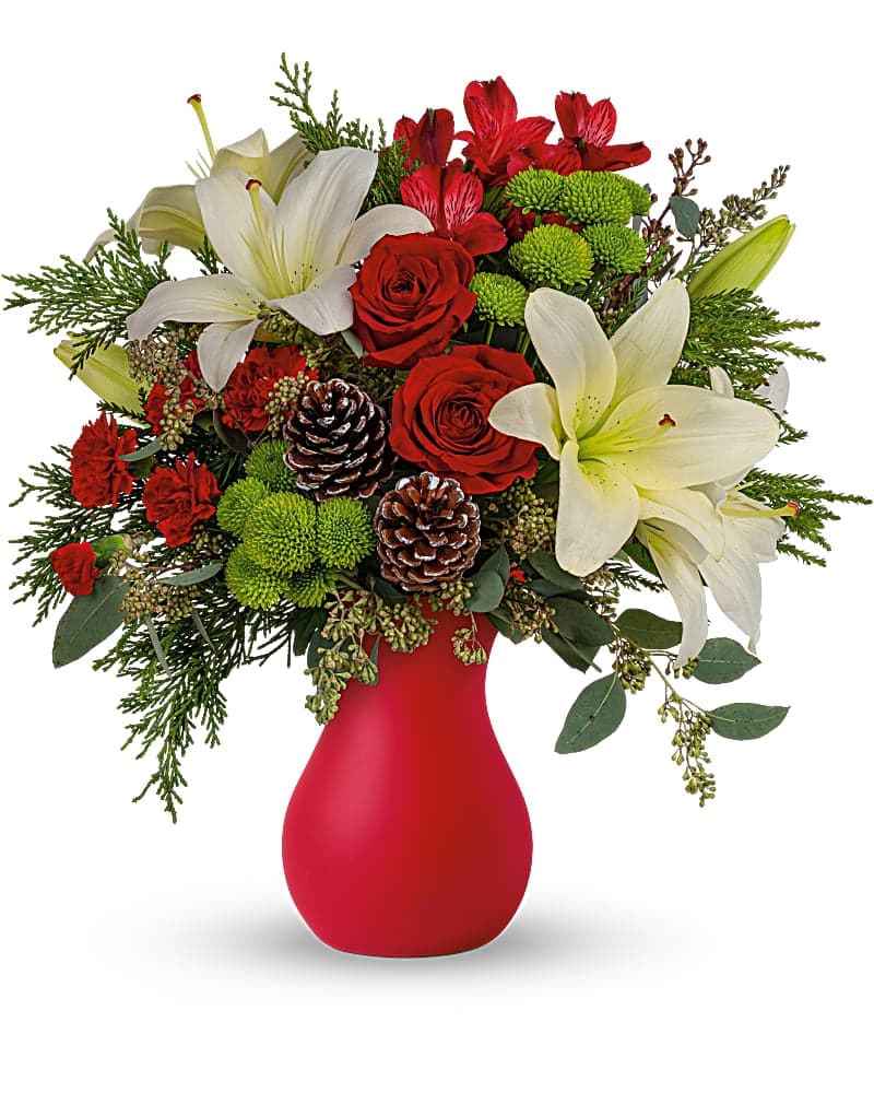 Teleflora's Yuletide Greetings Bouquet