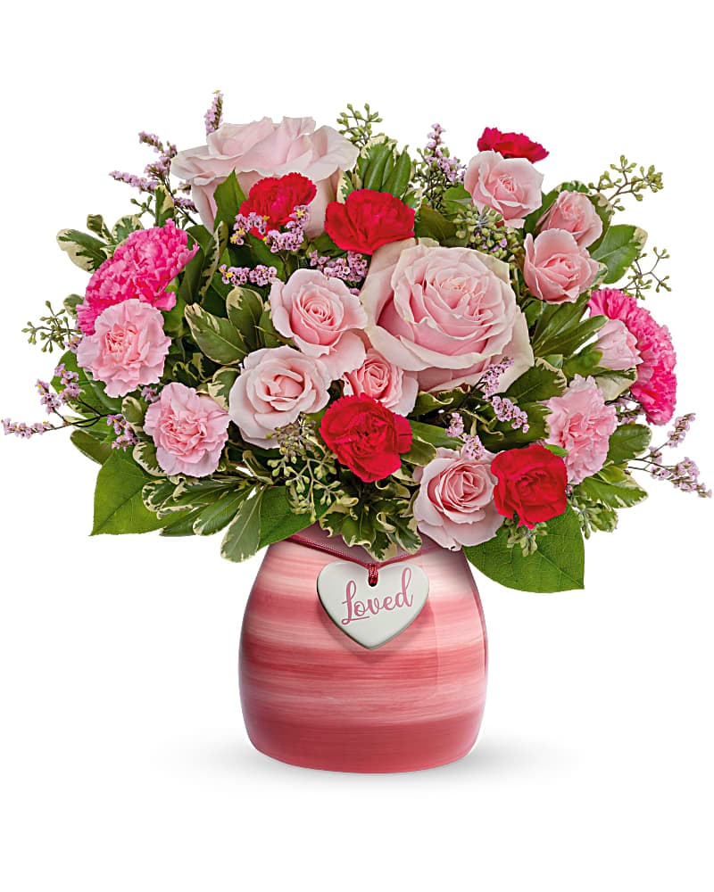 Teleflora's Pink Daydreams Bouquet