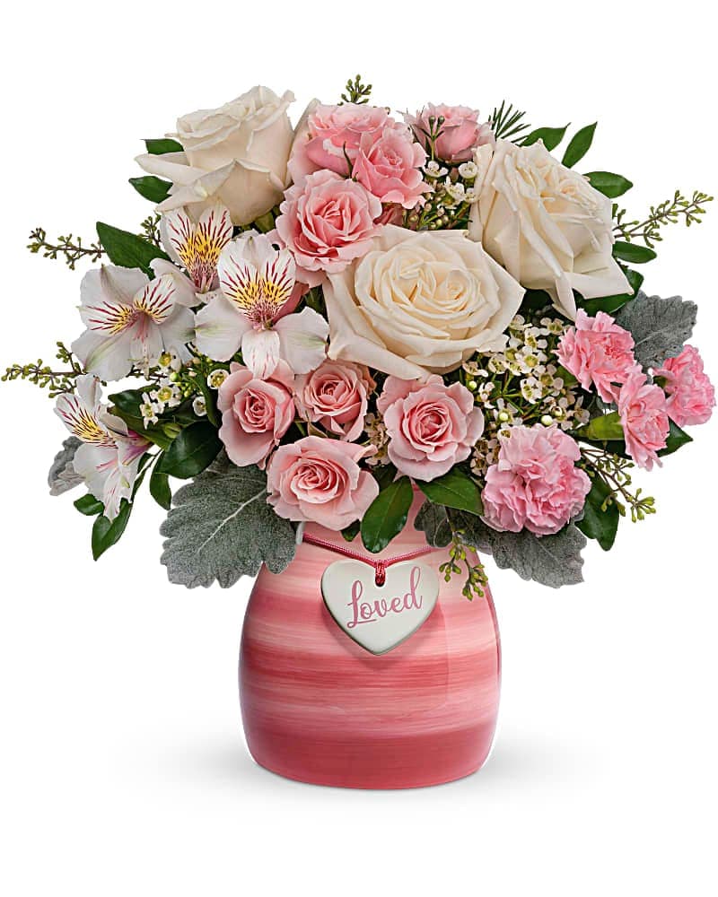 Teleflora's Sweet Shades Of Pink Bouquet