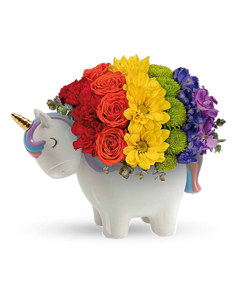 Teleflora's Dreaming Of Rainbows Bouquet