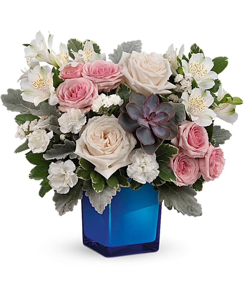 Teleflora's Enchanting Blue Bouquet
