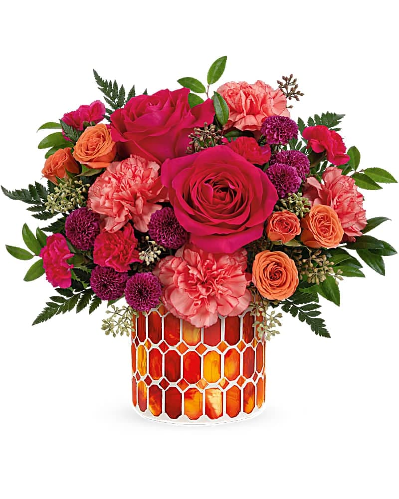Teleflora's Sunset Blooms Bouquet