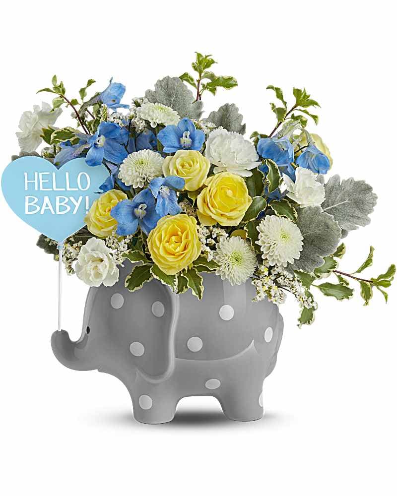 Teleflora's Dreamy Delight Bouquet Blue