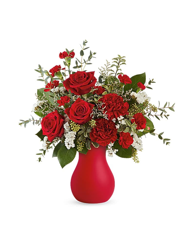 Teleflora's Scarlet Wishes Bouquet