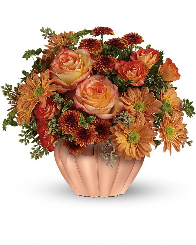 Teleflora's Joyful Hearth Bouquet