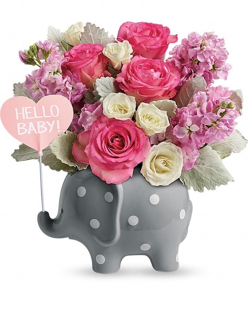 Teleflora's Hello Sweet Baby Pink