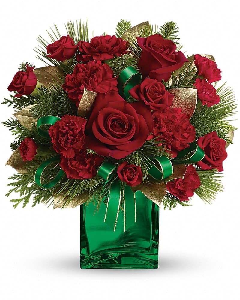 Teleflora's Yuletide Spirit Bouquet
