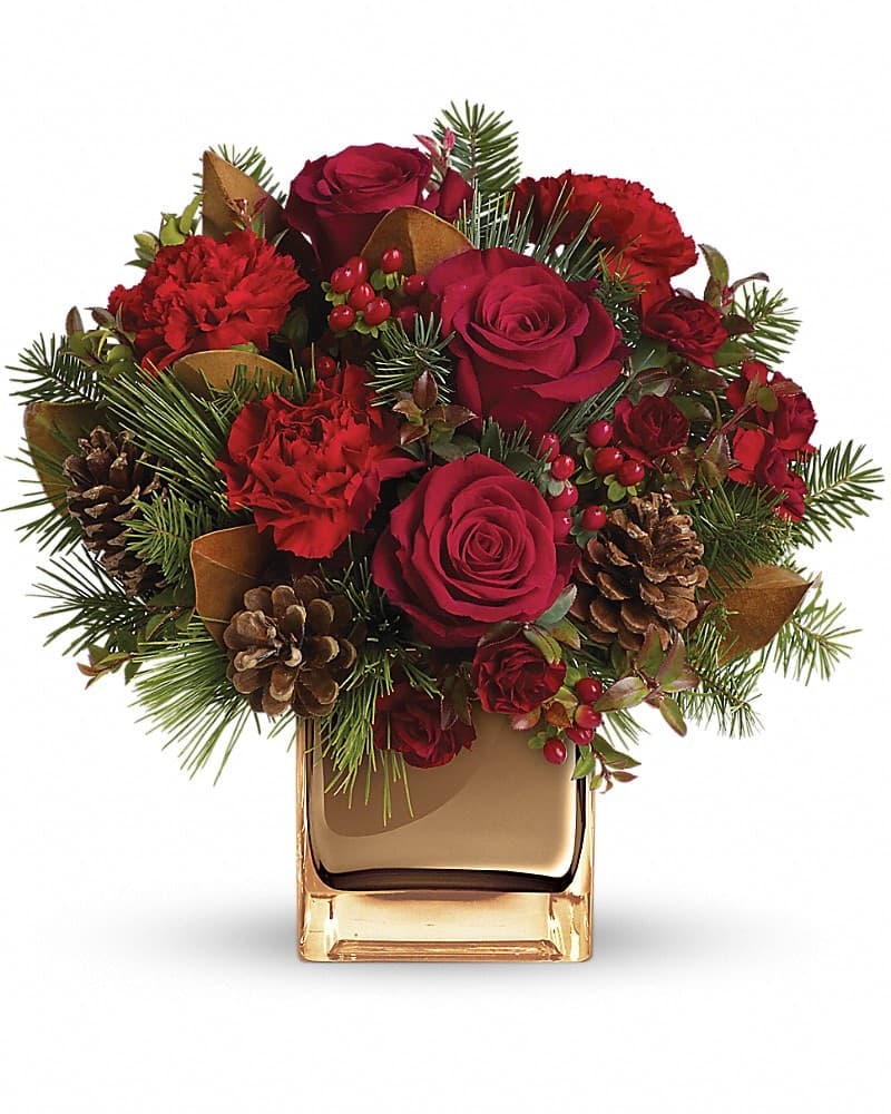 Warm Tidings Bouquet by Teleflora Flower Arrangement