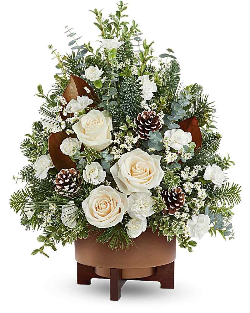 Teleflora's Alpine Snow Tree