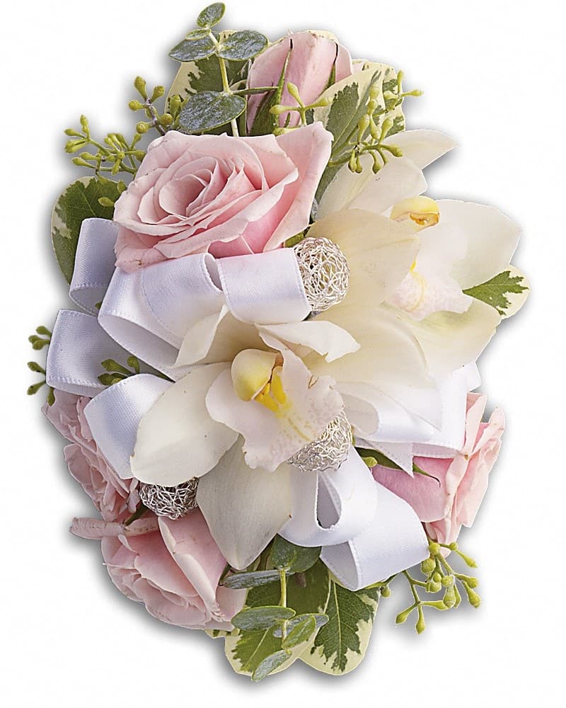 Dreamy Pink Wristlet Corsage